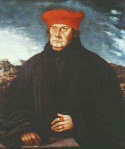Portrait des Kardinals Matthäus Lang (1519-1540), der als Koadjutor 1514 die Säkularisation des Salzburger Domkapitels durchsetzte © H. Dopsch