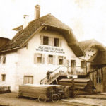 Heuberger Vollgatter-und Spaltsägewerk 1908