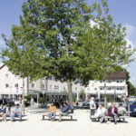 Traunreut, Rathausplatz © Stadt Traunreut